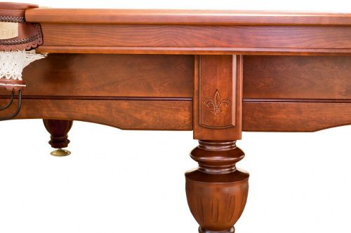 Бильярдный стол для пула "Герцог" (8 футов, ольха, борт ясень, сланец 25мм)