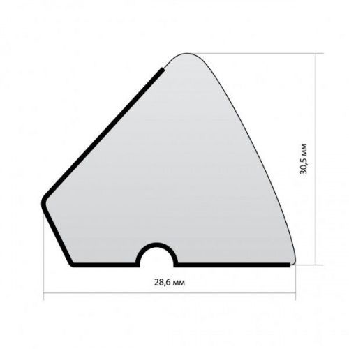 Комплект резины U-118 10ф «Northern Rubber» (145 см)  пирамида
